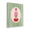 Stupell Industries Nutcracker with Ribbon Stripes Wall Plaque Art, design by Courtney Haley